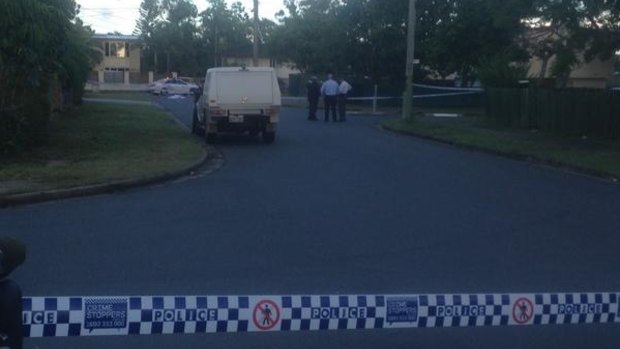 A man aged in his 20s is dead after a stabbing in Logan.