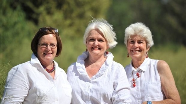 Mary Woods, Mary Carrigan and Liz Wood are the three women behind Tie Up the Black Dog (TUBD) based in Goondiwindi.