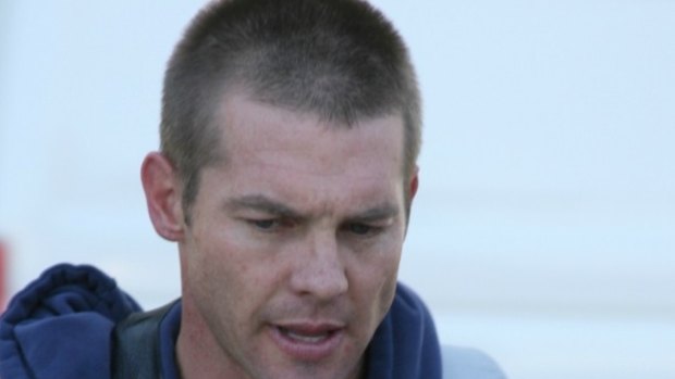 Down and out: Ben Cousins.