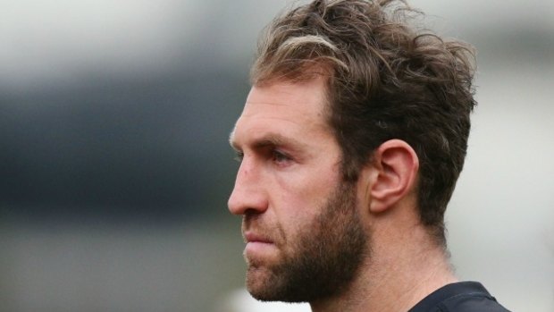 Paintful times for Travis Cloke the Magpie.