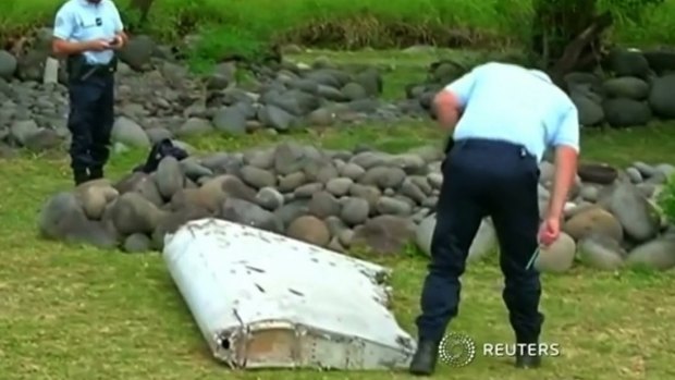 Malaysia Airlines has said the debris  is definitely from a Boeing 777.
