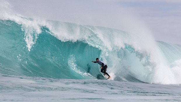 Jay Davies has continued his outstanding run at the Margaret River Pro.