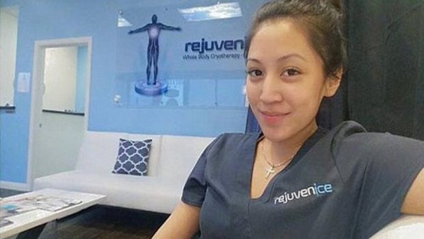 Chelsea Ake, 24, was frozen inside a cryogenic chamber at the Nevada clinic where she worked.