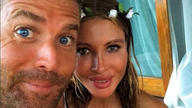 Paleo partners: Pete Evans and Nicola Robinson have tied the knot.