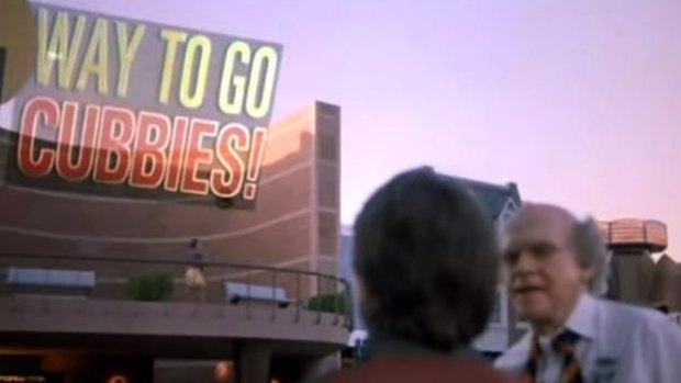 A prophetic moment? Will Back to the Future's joke about the Cubs actually come true?