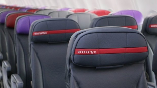 Virgin Australia's Economy X offers significantly more legroom, for a price.
