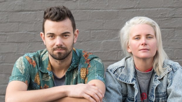 Melbourne duo Big Scary play a sold out gig at the Metro on October 1. 