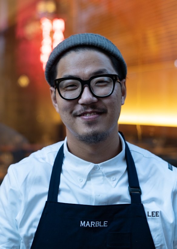 Executive chef Jabob Lee of Marble, Barangaroo.