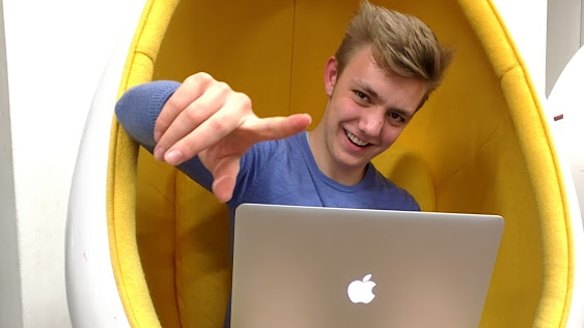 Teen entrepreneur Harry Johnson moved to the US because he couldn't register a company in Australia at age 17.