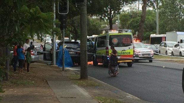 Mains Road in Sunnybank, where a 26-year-old pedestrian died after being hit by a car last week, has been identified as Brisbane's second worst crash blackspot by the RACQ.