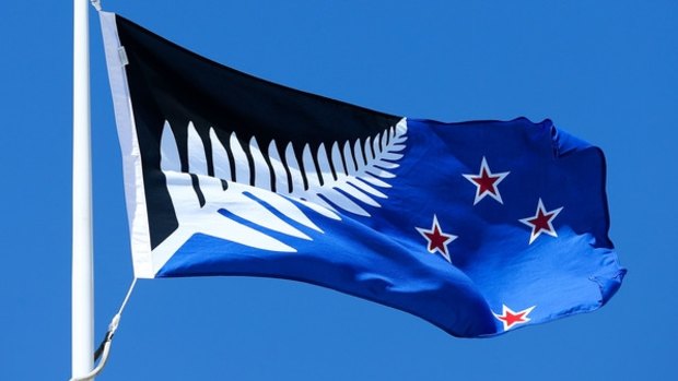 Unwanted: the black and blue silver fern design. 