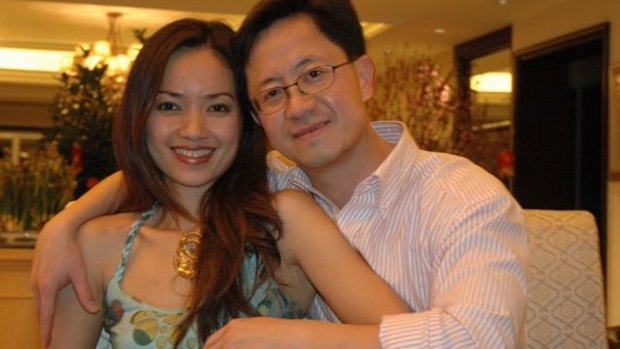 Matthew Ng and his wife Niki Chow.