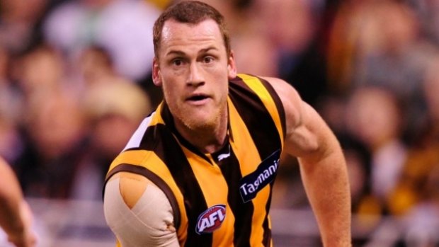 Sidelined: Hawthorn's Jarryd Roughead