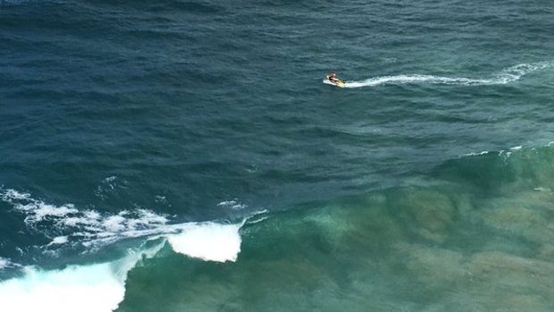 Lifesavers search for Josh Carter, who went missing off a beach north of Noosa.