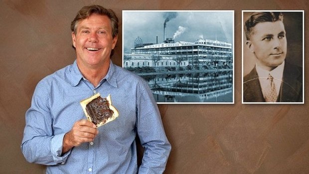 Jamie Callister became obsessed with the story of how his grandfather, Cyril, invented Vegemite.