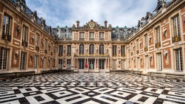 The Palace of Versailles.