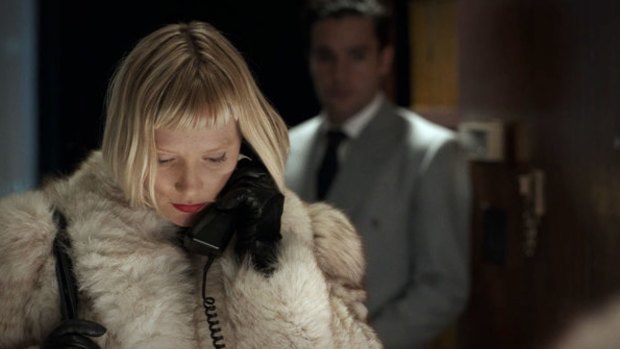 Mia Wasikowska plays a self-possessed escort in Piercing.