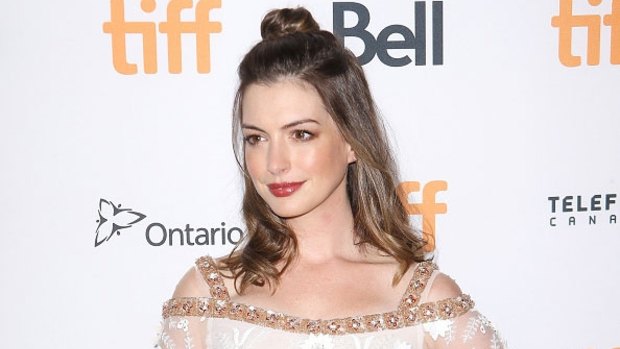 Anne Hathaway at the premiere of Colossal at the Toronto International Film Festival.