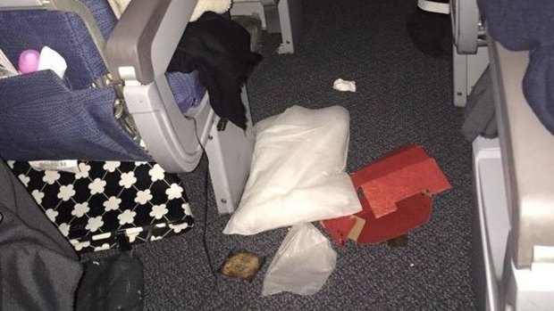 Passengers and belongings hurtled through the cabin after an Air Canada flight hit severe turbulence over Alaska. 