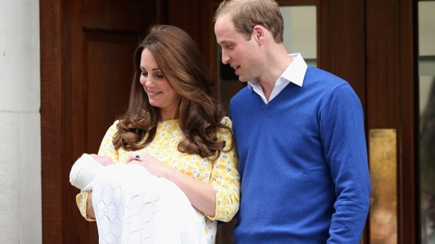 Prince William was present for the births of both his children, George and Charlotte.