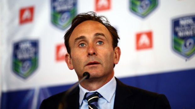 Gone: The NRL's former head of commercial Paul Kind.