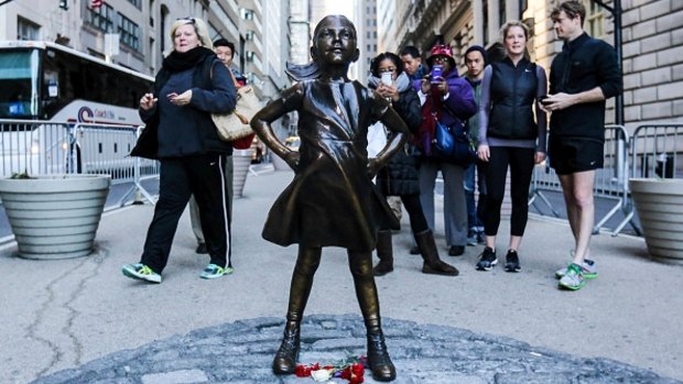 The Fearless Girl.