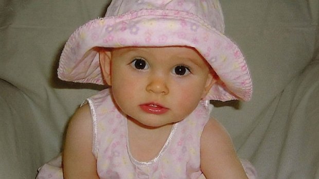 Cerys Edwards, who had just celebrated her first birthday was thrown from her baby seat and broke her spine in the crash.