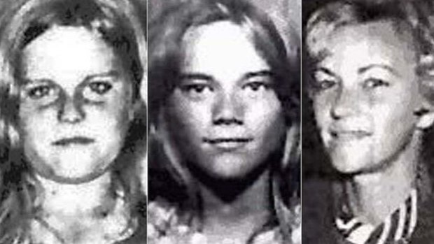 Barbara McCulkin (right) and her daughters Vicky (left) and Leanne (centre) disappeared from their home on January 16, 1974.
