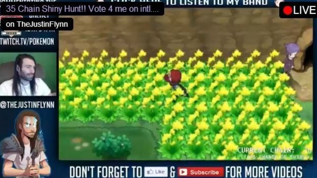 Watch and learn. Gamer Justin Flynn plays Pokemon on Twitch.tv. 