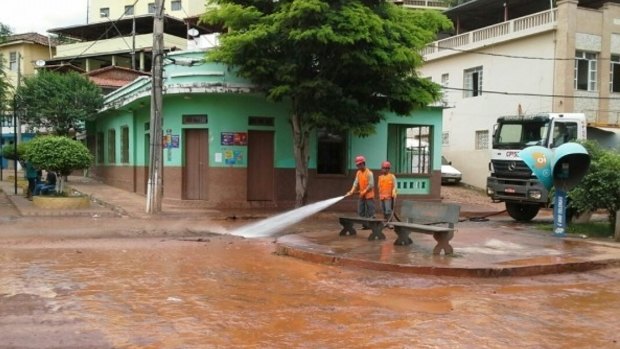 The Samarco dam disaster of 2015 left a trail of mud through nearby towns.