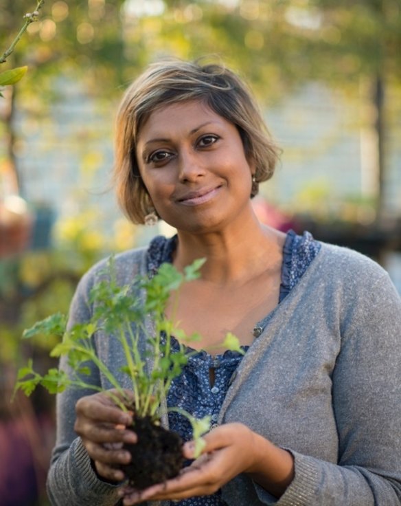 Community spirit: Indira Naidoo.