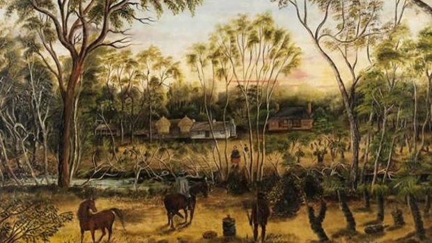 "Unknown Land" shows paintings and sketches of WA's earliest days.