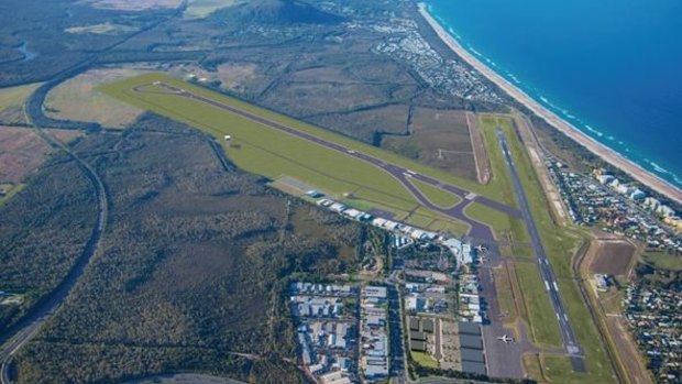 New runway planned Sunshine Coast Airport expansion.