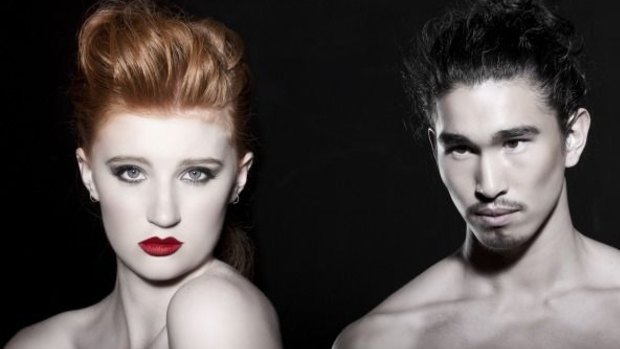 Haus Models and the faces of Fashfest 2015 Hannah Clare McKenzie and Ken Scruton. Hair by W Friend. Makeup by K Mathias.