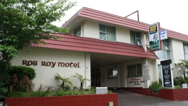 The Rob Roy Motel in Rotorua where Dr Sharma died.