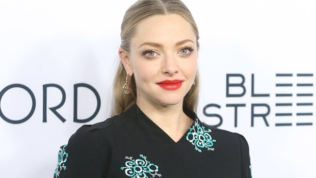 Amanda Seyfried arrives at the Los Angeles premiere of The Last Word.