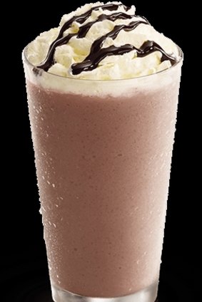McDonald's Large Mocha Frappe contains double the amount of saturated fat as a Big Mac.