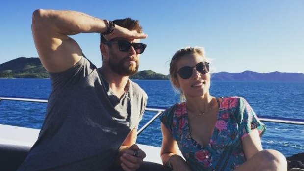 Chris Hemsworth responds to Elsa Pataky split rumours.