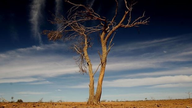 The emptiness of Leigh Creek captured Howard Goldenberg.