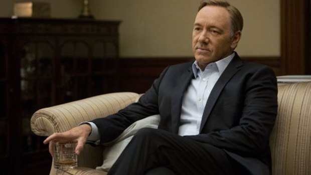 Kevin Spacey won a Golden Globe for his role in Netflix's <i>House of Cards</i>.