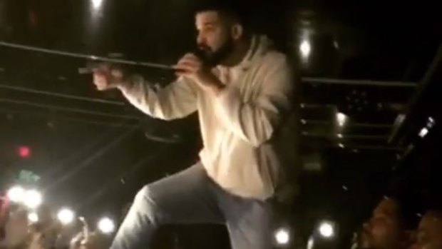 Drake stopped a gig in Sydney to confront a concertgoer who was harassing women.