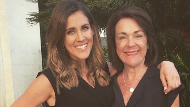 The Bachelorette Australia, Georgia Love with her mother Belinda Love who died of pancreatic cancer in October.