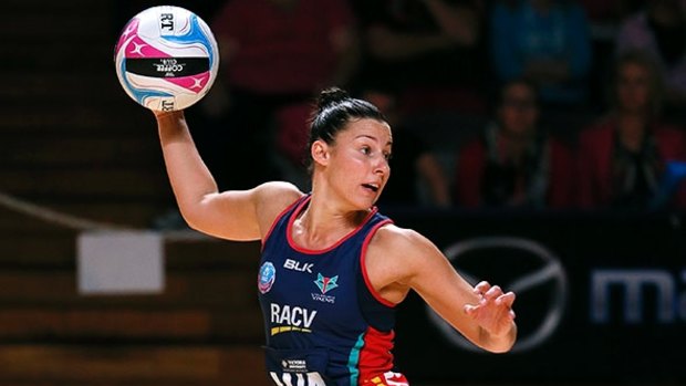 On the move: Vixens star Madi Robinson is headed to Collingwood.