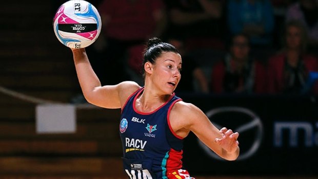 Wanting more: Madi Robinson has called for greater toughness from the Vixens.