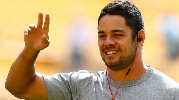 King of Twitter: Jarryd Hayne let rip at the refereeing at the weekend.