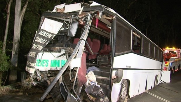 A tour bus plunged into a ravine near Kangaroo Valley in 2010, killing its male driver.