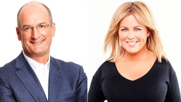 David Koch and Samantha Armytage, hosts of Sunrise, which can now be streamed live on any device, anywhere in Australia.