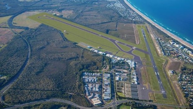 A new runway is planned for the Sunshine Coast Airport expansion.