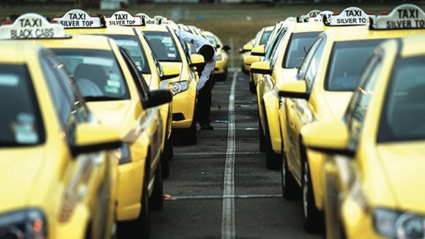 The taxi industry is lined up against Uber.
