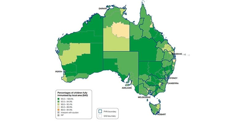 West Australian Town With Lowest Toddler Vaccination Rate Revealed